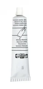 Ölfarbe 161506 Koh-i-noor 40 ml weißer Titanium
